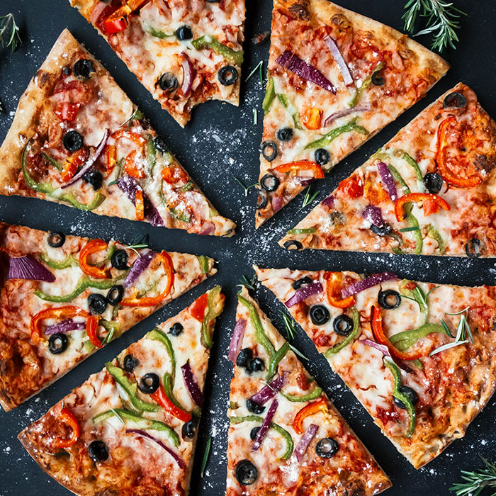 Quattro Stagioni pizza
